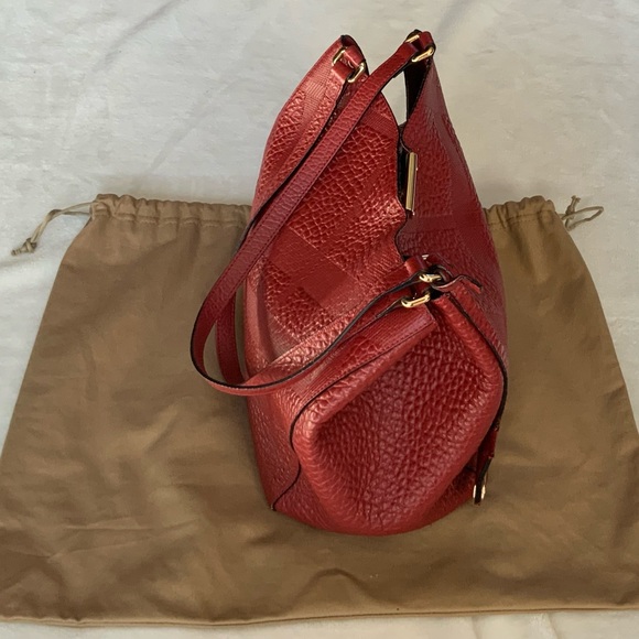 Burberry Embossed Check Leather Canterbury bag - Picture 16 of 16